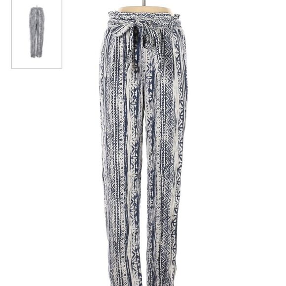 Cali 1850 linen blend Aztec western print pant - Picture 8 of 8